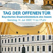 1. Tag der Offenen Tür im Bayerischen Staatsministerium des Inneren